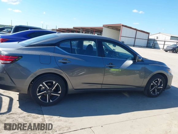 2025 Nissan Sentra SV with VIN 3N1AB8CV3SY304407, listed as a IAAI auction lot 42218704 with 8,854 mi miles and . Bid and sale history available at DreamBid. Image 13.