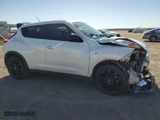 2013 Nissan Juke S with VIN JN8AF5MR2DT211735, listed as a Copart auction lot 44731245 with 124,600 mi miles and Salvage Title. Bid and sale history available at carsss.com. Image 4.