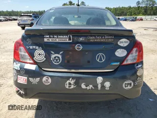 2016 Nissan Versa S Plus with VIN 3N1CN7AP6GL876445, listed as a Copart auction lot 55238775 with 133,231 mi miles and Salvage title. Bid and sale history available at DreamBid. Image 6.