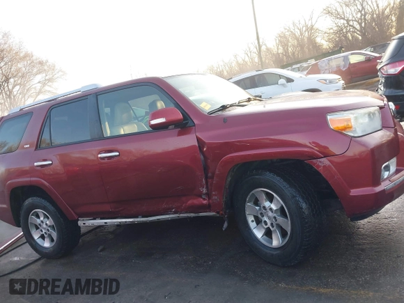 2013 Toyota 4Runner SR5 with VIN JTEBU5JR0D5114396, listed as a IAAI auction lot 41784162 with 283,068 mi miles and . Bid and sale history available at DreamBid. Image 6.