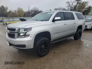2016 Chevrolet Suburban LT with VIN 1GNSKHKC1GR257416, listed as a Copart auction lot 80993814 with 142,470 mi miles and Salvage Title. Bid and sale history available at DreamBid. Image 1.