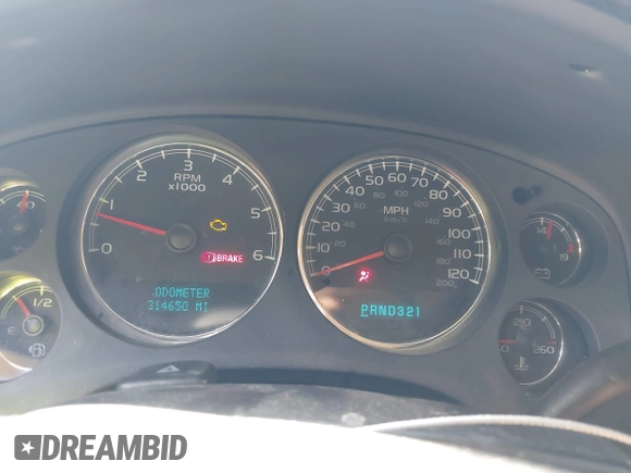 2007 Chevrolet Tahoe LT with VIN 1GNFK13057R278556, listed as a IAAI auction lot 42704704 with 314,650 mi miles and . Bid and sale history available at DreamBid. Image 7.