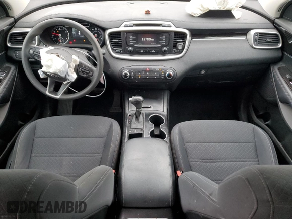 2018 Kia Sorento LX V6 with VIN 5XYPGDA52JG391627, listed as a Copart auction lot 44220725 with 64,109 mi miles and Salvage Title. Bid and sale history available at carsss.com. Image 8.