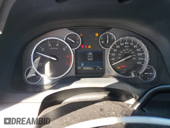 2017 Toyota Tundra 2WD SR5 with VIN 5TFRY5F11HX228301, listed as a Copart auction lot 45046105 with 40,962 mi miles and Salvage Title. Bid and sale history available at carsss.com. Image 9.