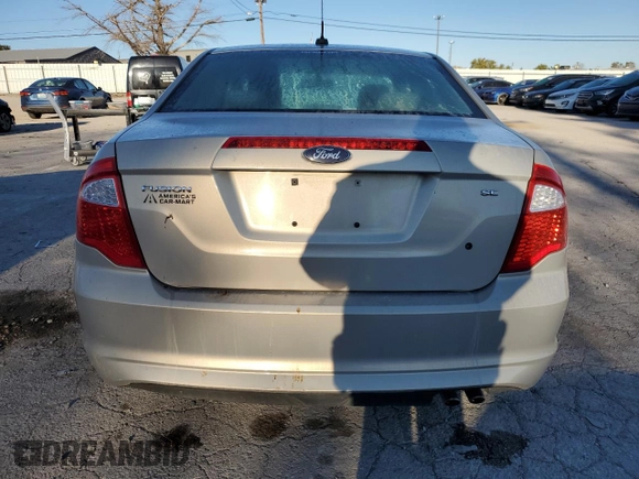 2010 Ford Fusion SE with VIN 3FAHP0HA7AR392266, listed as a Copart auction lot 76680094 with 119,925 mi miles and Salvage Title. Bid and sale history available at DreamBid. Image 6.