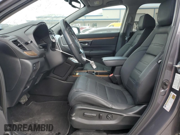 2020 Honda CR-V Touring with VIN 7FARW2H96LE020025, listed as a Copart auction lot 53718965 with 37,906 mi miles and Salvage title. Bid and sale history available at DreamBid. Image 7.