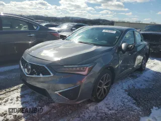 2019 Acura ILX w/Premium Pkg with VIN 19UDE2F78KA007120, listed as a Copart auction lot 45760955 with 51,034 mi miles and Salvage Title. Bid and sale history available at carsss.com. Image 1.