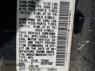 2014 Nissan Murano SL with VIN JN8AZ1MUXEW417017, listed as a Copart auction lot 68677724 with 111,181 mi miles and Salvage Title. Bid and sale history available at carsss.com. Image 13.