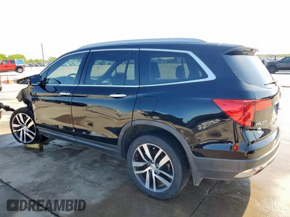 2017 Honda Pilot Elite with VIN 5FNYF6H04HB023609, listed as a Copart auction lot 52235425 with 107,997 mi miles and Salvage Title. Bid and sale history available at DreamBid. Image 2.
