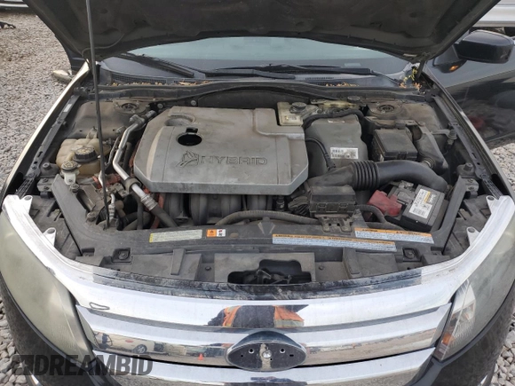 2010 Ford Fusion Hybrid with VIN 3FADP0L38AR152523, listed as a Copart auction lot 85360864 with 189,030 mi miles and Salvage Title. Bid and sale history available at DreamBid. Image 11.