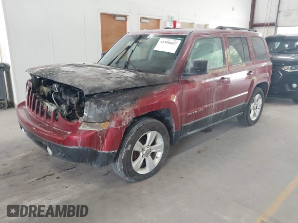 2012 Jeep Patriot Latitude with VIN 1C4NJPFB0CD673775, listed as a IAAI auction lot 42590607 with Not provided miles and . Bid and sale history available at DreamBid. Image 2.