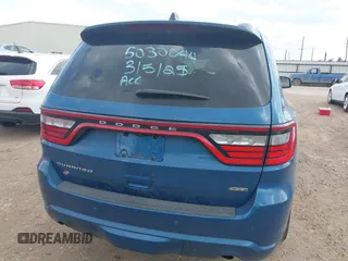 2025 Dodge Durango GT Plus with VIN 1C4RDJDG9SC517906, listed as a IAAI auction lot 42164264 with 1,247 mi miles and . Bid and sale history available at DreamBid. Image 17.