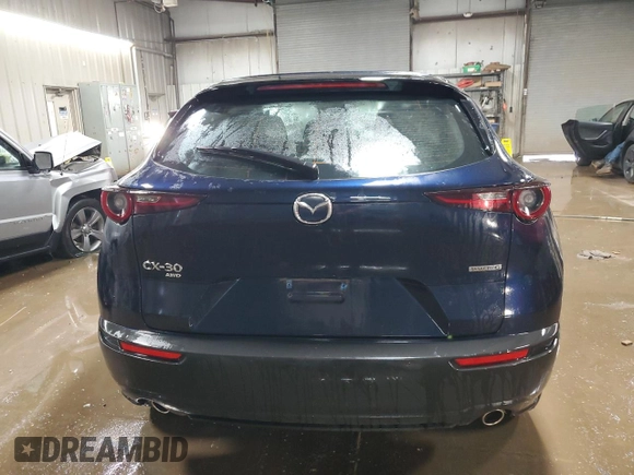 2023 Mazda CX-30 S with VIN 3MVDMBAM1PM565897, listed as a Copart auction lot 52426115 with 19,648 mi miles and Salvage title. Bid and sale history available at DreamBid. Image 6.