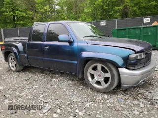 2001 Chevrolet Silverado 1500 LT with VIN 1GCEC19T31Z192995, listed as a Copart auction lot 55569865 with 238,730 mi miles and Salvage Title. Bid and sale history available at DreamBid. Image 4.