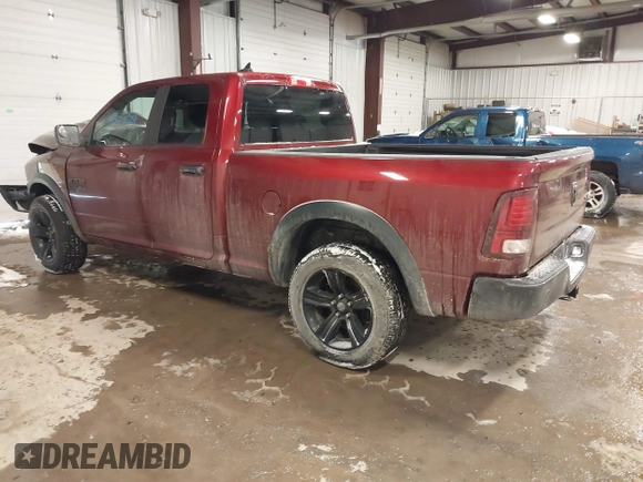 2021 Ram 1500 Classic Warlock with VIN 1C6RR7GG1MS576853, listed as a IAAI auction lot 41374629 with 27,119 mi miles. Bid and sale history available at carsss.com. Image 3.