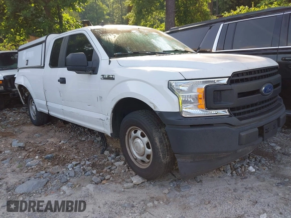 2020 Ford F-150 XL with VIN 1FTEX1CP7LKD41159, listed as a IAAI auction lot 42318766 with 144,173 mi miles and . Bid and sale history available at DreamBid. Image 1.