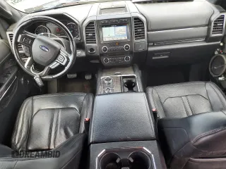 2018 Ford Expedition Max Limited with VIN 1FMJK2AT7JEA18675, listed as a Copart auction lot 62409535 with 121,330 mi miles and Salvage title. Bid and sale history available at DreamBid. Image 8.