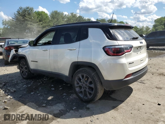 2019 Jeep Compass High Altitude with VIN 3C4NJDCB6KT843245, listed as a Copart auction lot 56303584 with 54,319 mi miles and Salvage title. Bid and sale history available at DreamBid. Image 2.