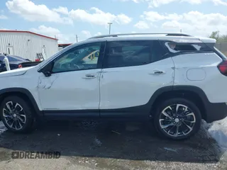 2024 GMC Terrain SLT with VIN 3GKALPEG5RL383688, listed as a IAAI auction lot 41838067 with 12,867 mi miles and . Bid and sale history available at DreamBid. Image 6.