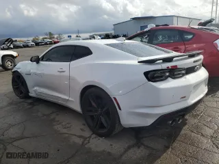 2021 Chevrolet Camaro 2SS with VIN 1G1FH1R70M0102938, listed as a Copart auction lot 78745944 with 19,366 mi miles and Salvage Title. Bid and sale history available at carsss.com. Image 2.