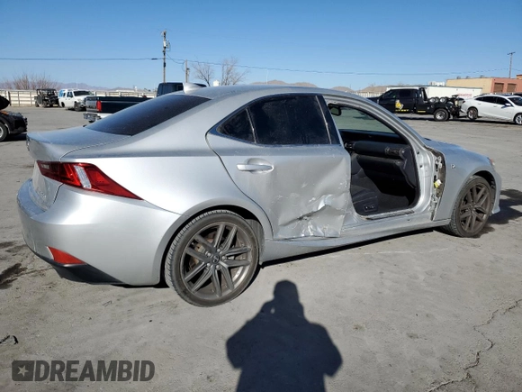 2014 Lexus IS 250 with VIN JTHBF1D25E5007186, listed as a Copart auction lot 88739835 with 141,848 mi miles and Clean Title. Bid and sale history available at DreamBid. Image 3.