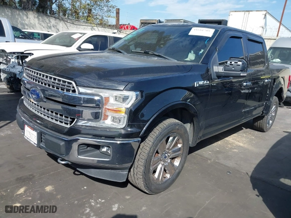 2018 Ford F-150 XL with VIN 1FTEW1E51JKC75896, listed as a IAAI auction lot 41681709 with 58,950 mi miles. Bid and sale history available at carsss.com. Image 18.