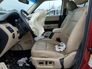2019 Ford Flex SEL with VIN 2FMHK6C89KBA11495, listed as a Copart auction lot 80580754 with 0 mi miles and Salvage Title. Bid and sale history available at carsss.com. Image 7.