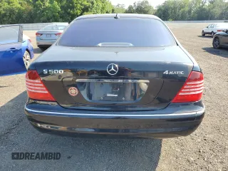 2003 Mercedes-Benz S 500 с VIN WDBNG84J63A328507, выставлен на аукционе Copart как лот 62529355 с пробегом 160 608 миль миль и Списание • Salvage title. История ставок и продаж доступна на DreamBid. Изображение 6.