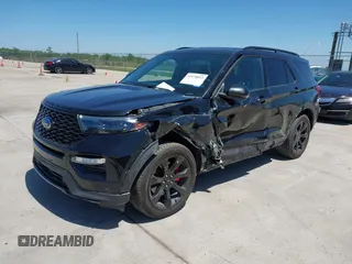 2020 Ford Explorer ST with VIN 1FM5K8GC8LGA39036, listed as a IAAI auction lot 41978033 with 93,348 mi miles and . Bid and sale history available at DreamBid. Image 2.