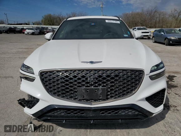 2022 Genesis GV70 Sport с VIN KMUMCDTC6NU036875, выставлен на аукционе Copart как лот 49517785 с пробегом 43 660 миль миль и Списание • Salvage title. История ставок и продаж доступна на DreamBid. Изображение 5.