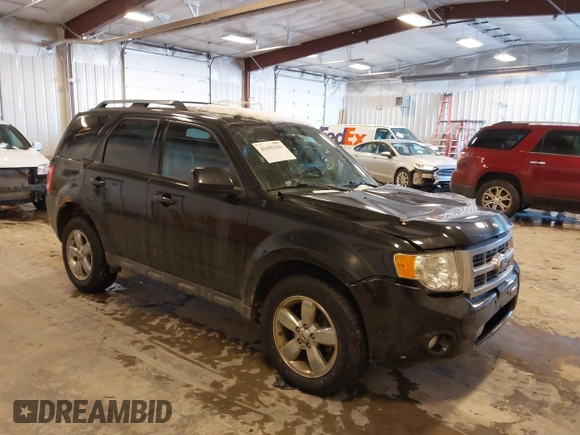 2011 Ford Escape Limited with VIN 1FMCU9EG0BKC29115, listed as a IAAI auction lot 41605426 with 189,187 mi miles. Bid and sale history available at carsss.com. Image 1.