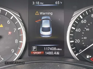 2018 Infiniti Q50 Sport with VIN JN1EV7AP4JM350322, listed as a IAAI auction lot 41704895 with 117,408 mi miles and . Bid and sale history available at carsss.com. Image 15.