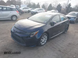 2022 Toyota Corolla LE with VIN 5YFEPMAE9NP306727, listed as a IAAI auction lot 41601452 with 29,969 mi miles and . Bid and sale history available at DreamBid. Image 2.