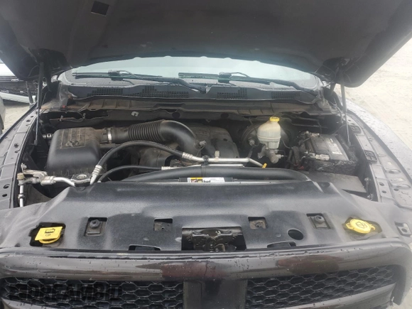 2014 Ram 1500 Express with VIN 1C6RR7KT8ES470115, listed as a Copart auction lot 46086305 with 100,036 mi miles and Salvage Title. Bid and sale history available at carsss.com. Image 12.