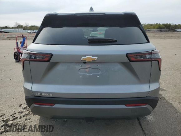 2025 Chevrolet Equinox FWD LT with VIN 3GNAXHEG5SL189293, listed as a Copart auction lot 51350735 with 1,763 mi miles and Salvage Title. Bid and sale history available at DreamBid. Image 6.