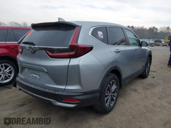 2020 Honda CR-V EX with VIN 5J6RW1H56LL013070, listed as a IAAI auction lot 41688721 with 56,432 mi miles. Bid and sale history available at carsss.com. Image 4.