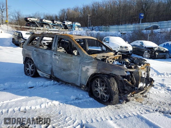 2019 Jeep Grand Cherokee High Altitude with VIN 1C4RJFCT1KC655573, listed as a Copart auction lot 88636285 with Not provided miles and Salvage title. Bid and sale history available at DreamBid. Image 4.
