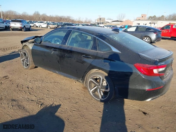 2022 Honda Accord Sedan Sport SE with VIN 1HGCV1F40NA026647, listed as a IAAI auction lot 41316499 with 25,312 mi miles. Bid and sale history available at carsss.com. Image 3.