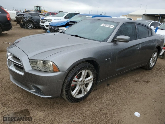 2011 Dodge Charger RT Max with VIN 2B3CM5CT1BH598281, listed as a Copart auction lot 72029554 with 117,454 mi miles and Salvage Title. Bid and sale history available at carsss.com. Image 1.