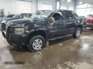2007 Chevrolet Avalanche LT w/3LT with VIN 3GNFK12307G191076, listed as a Copart auction lot 89120735 with 168,524 mi miles and Salvage Title. Bid and sale history available at carsss.com. Image 1.
