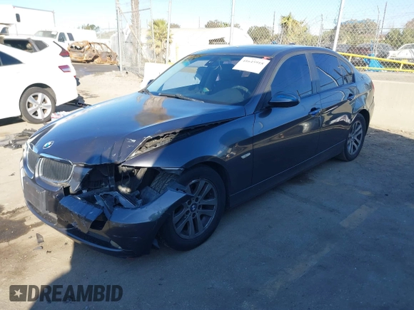 2007 BMW 3 Series 328i with VIN WBAVA375X7NL13220, listed as a IAAI auction lot 41645918 with 192,439 mi miles and . Bid and sale history available at DreamBid. Image 2.