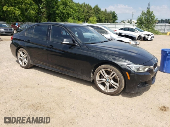 2018 BMW 3 Series 330i xDrive with VIN WBA8D9G57JNU69424, listed as a Copart auction lot 60550005 with 106,769 mi miles and Clean title. Bid and sale history available at DreamBid. Image 4.