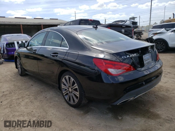 2017 Mercedes-Benz CLA with VIN WDDSJ4EB4HN445580, listed as a Copart auction lot 47179943 with 73,183 mi miles. Bid and sale history available at carsss.com. Image 2.