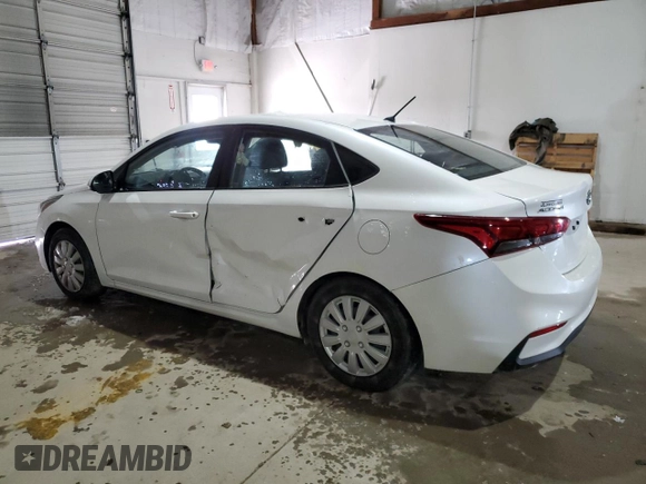 2020 Hyundai Accent SE with VIN 3KPC24A61LE113971, listed as a Copart auction lot 46341335 with 92,794 mi miles and Salvage Title. Bid and sale history available at carsss.com. Image 2.