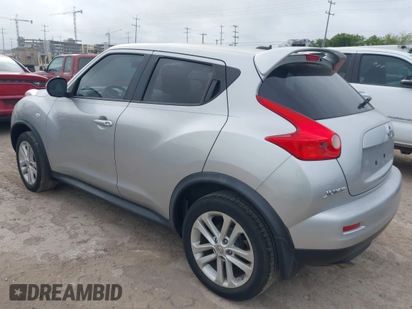 2013 Nissan Juke S with VIN JN8AF5MR1DT207448, listed as a IAAI auction lot 42702355 with 144,397 mi miles and . Bid and sale history available at DreamBid. Image 3.