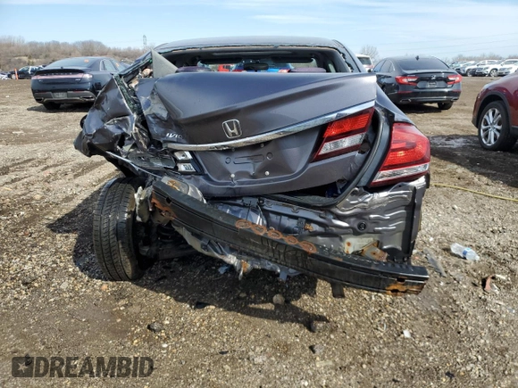 2014 Honda Civic EX with VIN 19XFB2F87EE062197, listed as a Copart auction lot 49826345 with 240,204 mi miles and Salvage Title. Bid and sale history available at carsss.com. Image 6.