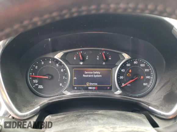 2021 Chevrolet Equinox Premier with VIN 2GNAXNEV4M6141868, listed as a Copart auction lot 58905505 with 98,330 mi miles and Non repairable. Bid and sale history available at DreamBid. Image 9.