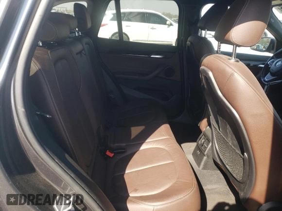 2018 BMW X1 sDrive28i with VIN WBXHU7C32J3H42508, listed as a Copart auction lot 50634735 with 96,713 mi miles and Salvage Title. Bid and sale history available at carsss.com. Image 12.