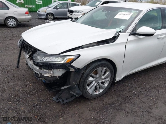 2020 Honda Accord Sedan LX with VIN 1HGCV1F17LA004535, listed as a IAAI auction lot 41936148 with 136,147 mi miles. Bid and sale history available at carsss.com. Image 6.