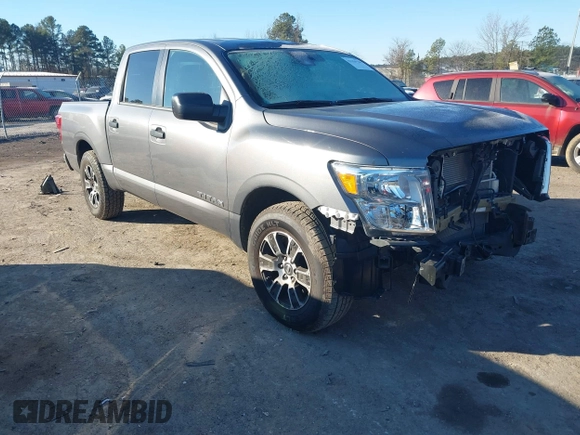 2022 Nissan Titan SV with VIN 1N6AA1EE3NN104176, listed as a IAAI auction lot 41159789 with 53,991 mi miles and . Bid and sale history available at DreamBid. Image 1.